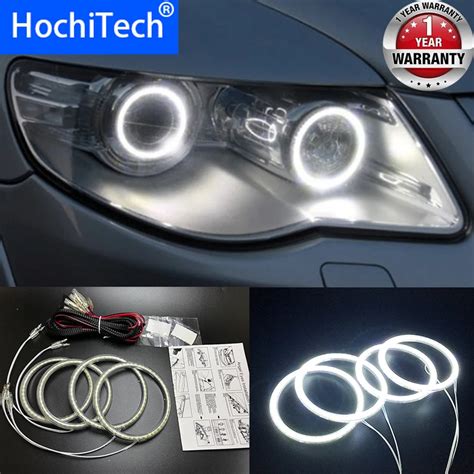 Hochitech Ultra Bright Smd White Led Angel Eyes V Halo Ring Kit