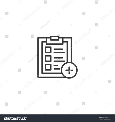task complete vector illustration outline sign stock vector royalty