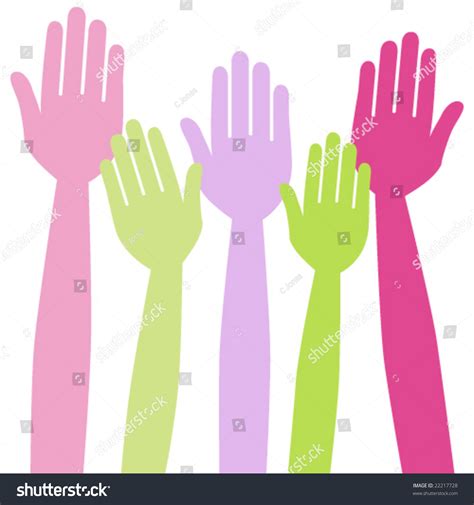 Hands Volunteering Vector Stock Vector (Royalty Free) 22217728