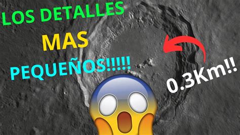 El Tama O De Los Detalles Mas Peque Os De Tu Im Gen Lunar