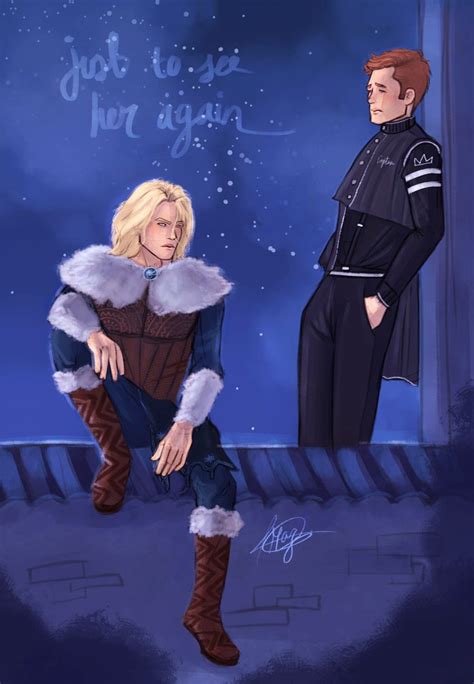 Chaol Westfall And Aedion Ashryver By Margahg Heir Of Fire By Sarah J Maas Throne Of Glass