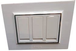 Parcos White Modular Switches ON OFF Module Size 1 Module At Best