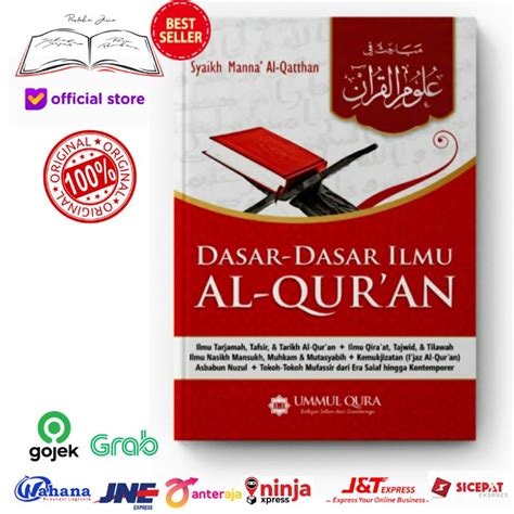 Jual Buku Dasar Dasar Ilmu Al Quran Terjemah Alquran Tafsir Tarikh