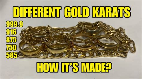 Gold Karat Markings What These Mean Youtube