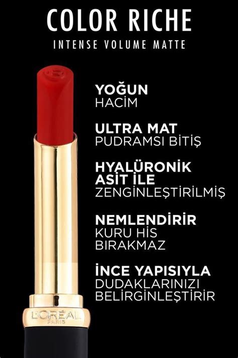 L Oreal Paris Color Riche Intense Volume Matte Ruj Nude Admirable