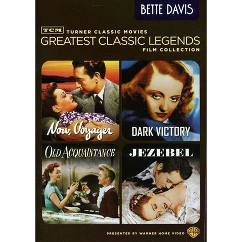 Tcm Greatest Classic Legends Film Collection Bette Davis Dvd