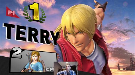 Playing Super Smash Ultimate For The First Time With Terry Youtube