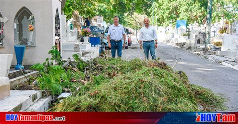 Hoy Tamaulipas Tamaulipas Supervisa Chucho Nader Limpieza En