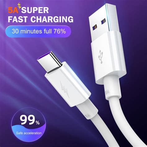 Buy 1 Free 1 True 5A Super Fast Charging Data Cable Applicable To