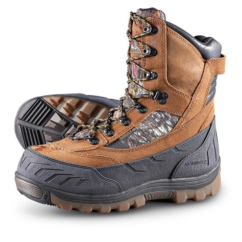 Mens Rocky® Abominable 1400 Gram Thinsulate™ Ultra Insulation Waterproof 10 Pac Boots