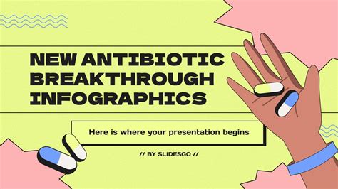 New Antibiotic Breakthrough Infographics Template