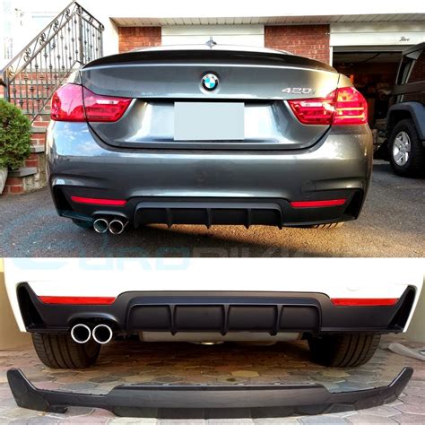 Bmw M Performance Style Rear Diffuser Series F F M Sport