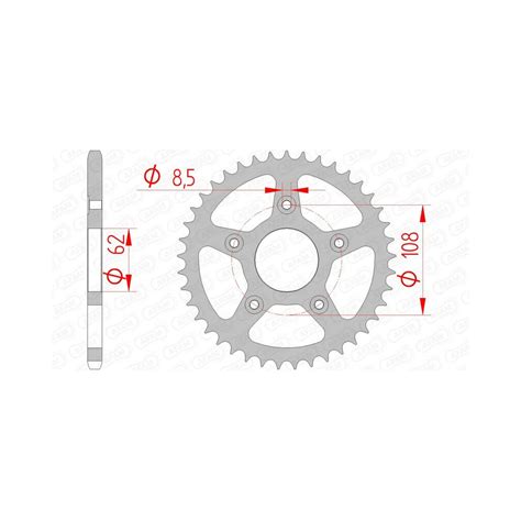 Couronne Afam Acier Standard