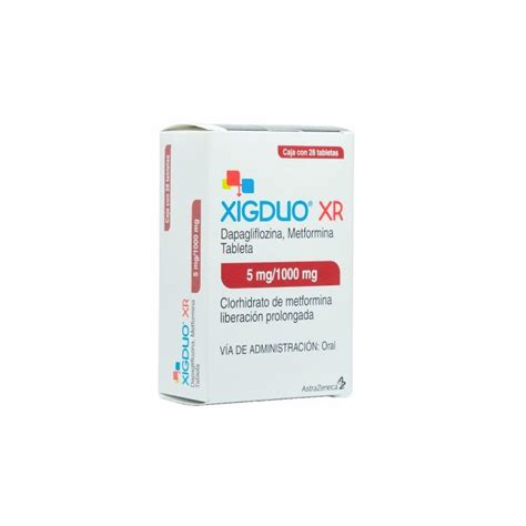 Xigduo Xr 5 Mg1000 Mg 28 Tabletas