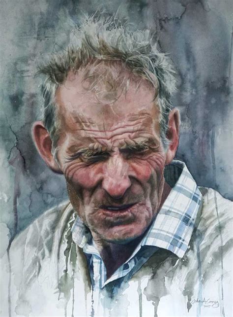 Realistic Watercolor Portraits