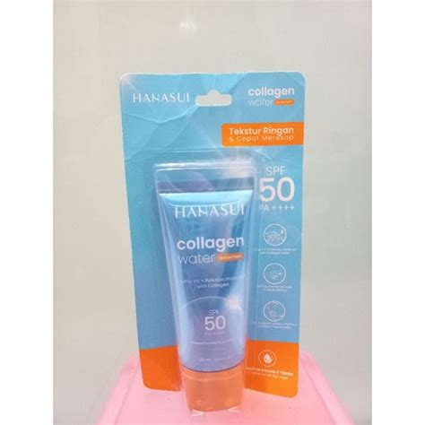 Jual Hanasui Collagen Water Sunscreen Spf Pa Ml Shopee Indonesia