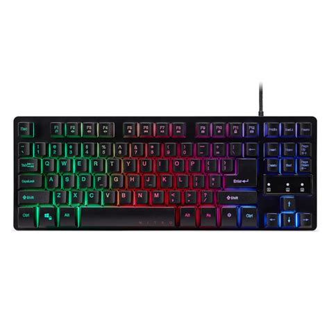 Teclado Gamer Acer Nitro TKL RGB Membrana ABNT2 USB NKW120