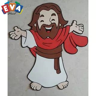 Painel Em Eva Jesus Cm E Cora Es Shopee Brasil