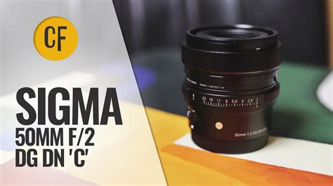 A Review Of The New Sigma Mm F Dg Dn Contemporary Lens