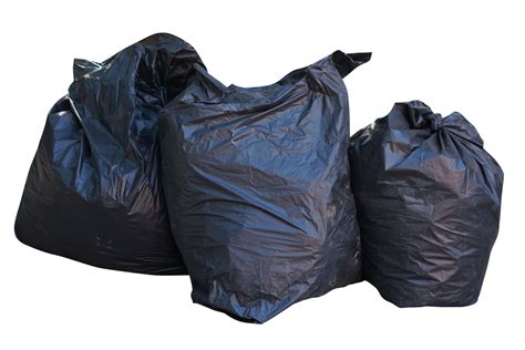 Bolsa De Basura Negra 20952176 PNG