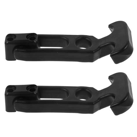 2pcs T Handle Hasp Latches Rubber Elastic Car Hood Catches T Handle Draw Latches For Tool Box