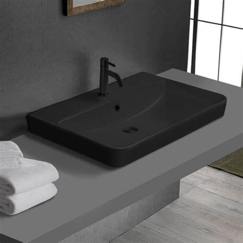 CeraStyle 079607 U D By Nameek S Noura Drop In Bathroom Sink Matte