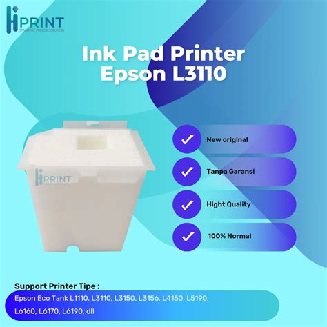 Jual Ink Pad Printer Epson Ecotank L L L L L L