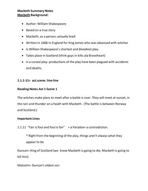 Grade English Macbeth Study Guide Questions Answers Study Guide