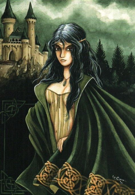 Morgan Le Fay Legend Of King Arthur Artist Nicolas Le Corre D Etsy