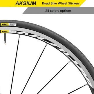 Two Wheel Stickers Set For Mavic Aksium Road Bike Carbon Bicycle