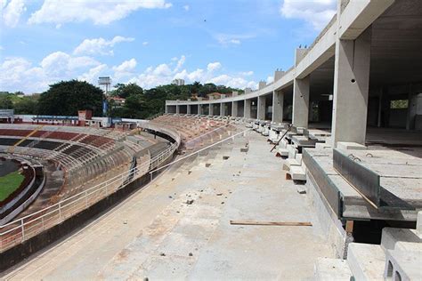 Arena Eurobike 40 das obras do Estádio Santa Cruz estão completas