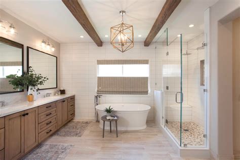 Farmhouse Master Bathroom Transitional Bathroom San Diego By