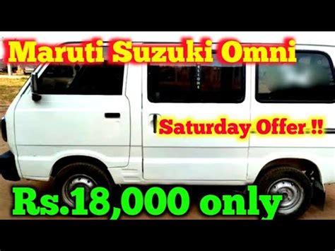 Maruti Suzuki Omni Car For Sale Second Hand Maruti Suzuki Omni Car