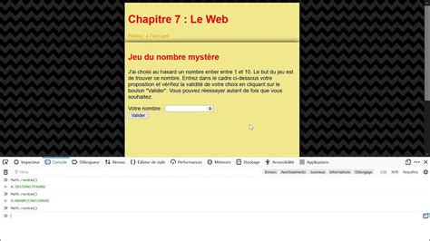 Nsi Première Le Web Devoir Maison Youtube