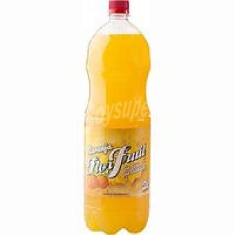 Flor Fruit Refresco De Naranja Sin Gas Botella 2 Litros