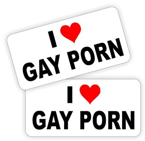 I Love Gay Porn Funny Hard Hat Stickers Motorcycle Welding Etsy
