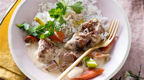 Blanquette dagneau au lait de coco découvrez les recettes de cuisine