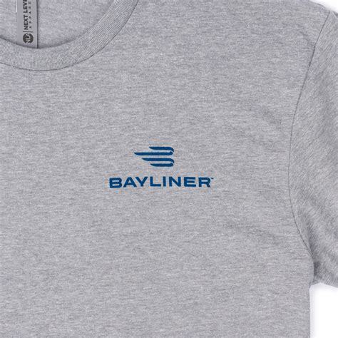 Iconic Tee Heather Grey Bayliner Apparel