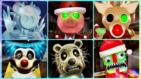 PIGGY BRANCHED REALITIES ALL NEW CHRISTMAS JUMPSCARES YouTube