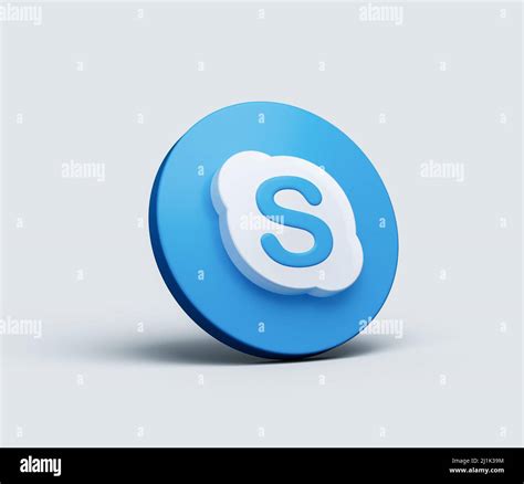 Un Logotipo O Icono De Skype Aislado Sobre Fondo Blanco Banner Y