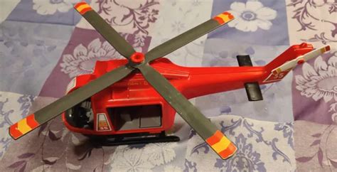 V Hicule Playmobil H Licopt Re Des Pompiers Fire Rescue Helicopter Set