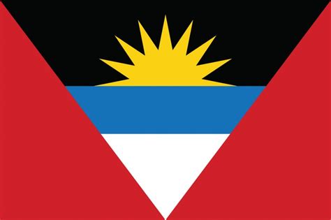 Free vector flag of Antigua and Barbuda - free vector download