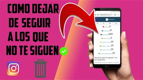 COMO DEJAR DE SEGUIR a los que no me siguen en INSTAGRAM fácil y rápido