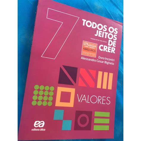 TODOS OS JEITOS DE CRER 7 Ano PROFESSOR Shopee Brasil