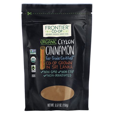 Frontier Co Op Organic Fair Trade Ceylon Cinnamon Oz G