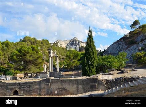 Glanum Oppidum Fortified Town Celto Ligurian People Alpilles Bouches