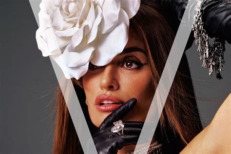 Ferrari Star Penélope Cruz Covers V Magazines New Spring Issue Tom