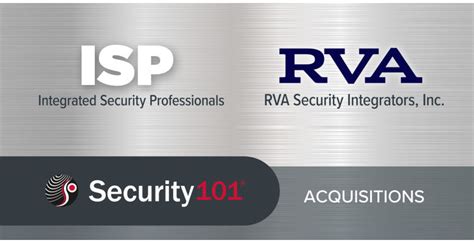 Security 101 Snaps Up Franchisees Integrated Security Professionals And Rva Security Sdm Magazine