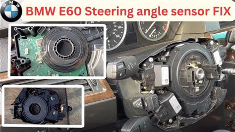 Bmw E60 Steering Angle Sensor Diy Cleaning Replacement Youtube