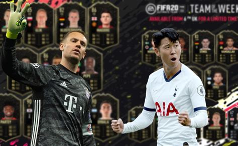 Fifa Presenta Su Nuevo Equipo De La Semana Heung Min Son Y Neuer De